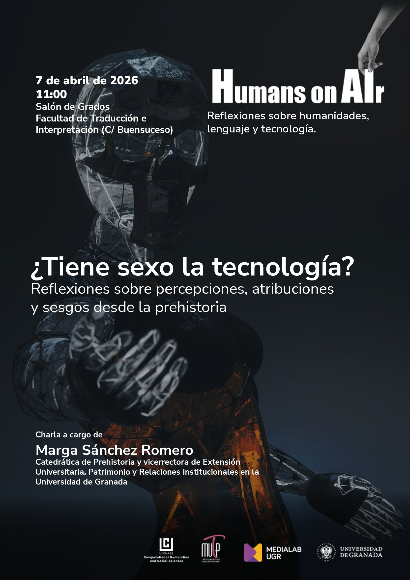 Cartel — ¿Tiene sexo la tecnología? Marga Sánchez Romero